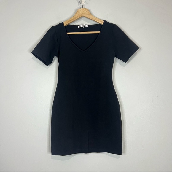 Reformation Black Mini Dress - Picture 2 of 10